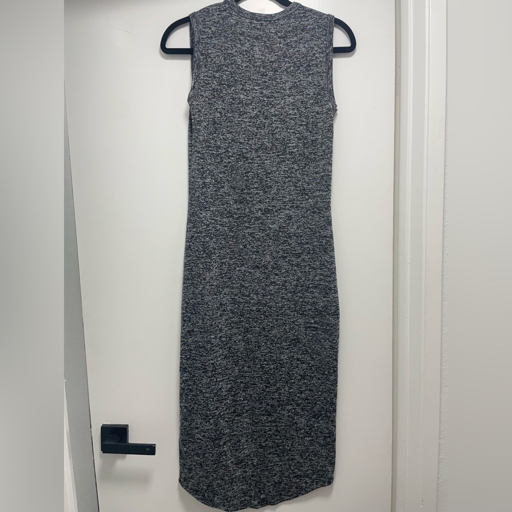 Joe fresh extra small, gray and black long dress
